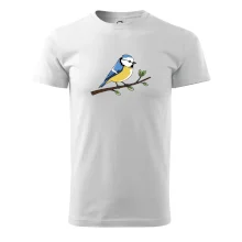 Sýkorka modrinka na vetve