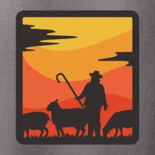 Pastierec oviec - štvorec