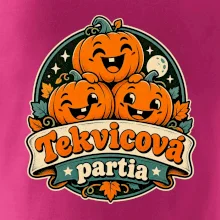 Tekvicová partia - tri veselé tekvice retro