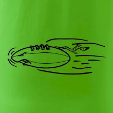 Americký futbal letiaca lopta