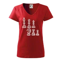 Šachové figúrky kreslené