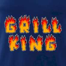 Grill King ohnivý nápis