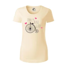 Crazy bike girl