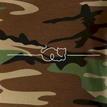 Mačka linka kreslená