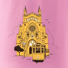 Mallorca - katedrála a električka