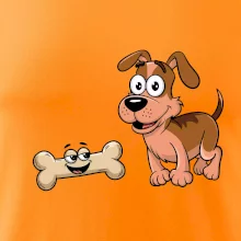 Parové tričko - Pes a kosť