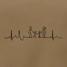 EKG rodina a dvaja chlapci