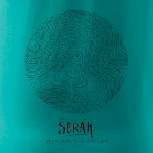 Šerák - vrstevnice v kruhu