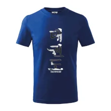 Taekwondo maskáčový nápis