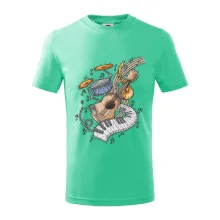 Hudobné nástroje v notách