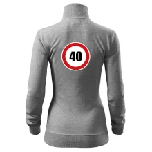 Dopravná značka - obmedzenie rýchlosti 40 Dopravná značka - obmedzenie rýchlosti 40