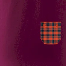 Flanelové triko červené