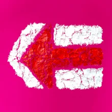 Párová turistická značka  červená Párová turistická značka  červená