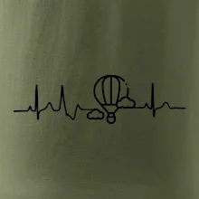 EKG lietanie balónom