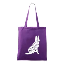 Nemecký ovčiak sediaci napis