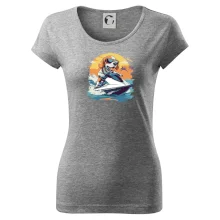 Bígel na vodnom skútri