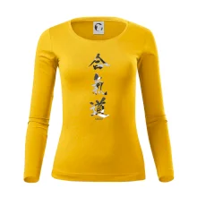 Aikidó maskáčový nápis Aikidó maskáčový nápis