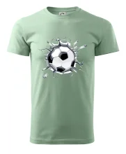 Futbalová lopta v triku