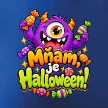 Mňam je Halloween cukríkové strašidlo