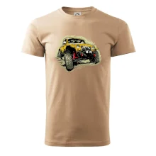 Žltý offroad s navijakom