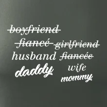 Partnerské tričko nastávajúci rodičia