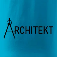 Architekt nápis