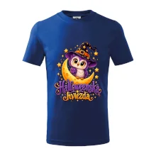 Halloweenska hviezda - sovička na mesiaci
