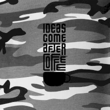 Ideas come after coffee