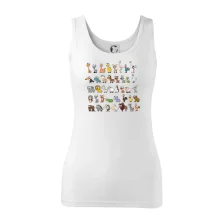 Tričko plné zvieratiek