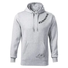 Running nápis šikmo