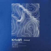 Kriváň - vrstevnice v obdĺžniku