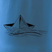 Letná romantika - papierová loďka