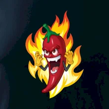 Chili paprička veľmi pálivá