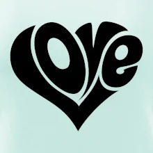 Love nápis jednoduchý Love nápis jednoduchý