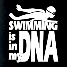 Swimming is in my DNA