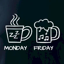 Monday - Friday - Coffee Beer