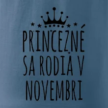 Princezné sa rodia v novembri