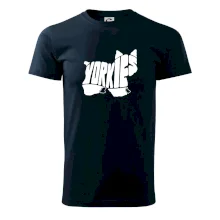 Yorkšírský teriér - Yorkie - Nápis v tele Yorkšírský teriér - Yorkie - Nápis v tele