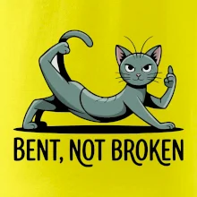 Bent, not broken zelená kočka