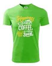 Happiness is a Cup of Coffee and a Good Book