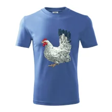 Sliepka kreslená biela