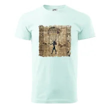 Egyptské hieroglyfy parašutista