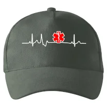 EKG rescue červená hviezda