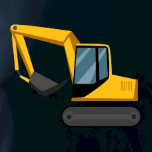 Bager bez nápisu z boku