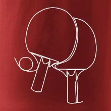 Rakety na stolný tenis jedným ťahom