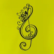 Husľový kľúč kvety Husľový kľúč kvety