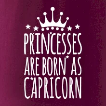Princesses are born as Capricorn - Kozorožec