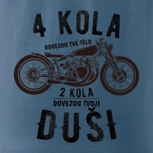 4 kolesá vs 2 kolesá