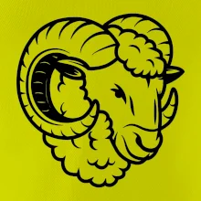 Čierna Hlava barana obrys