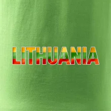 Lithuania - nápis vlajka